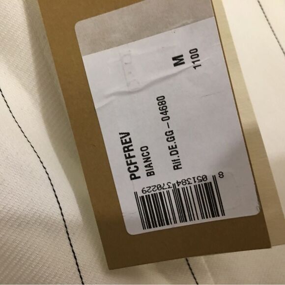 NWT Dixie Woman’s High Waist Drop Crotch Pinstriped Pants: Size: M Tall - Picture 11 of 11